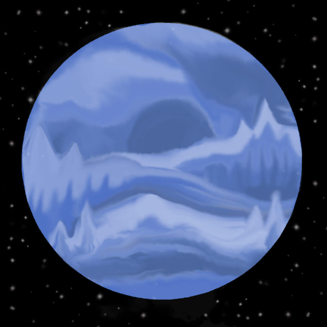 winter abstract