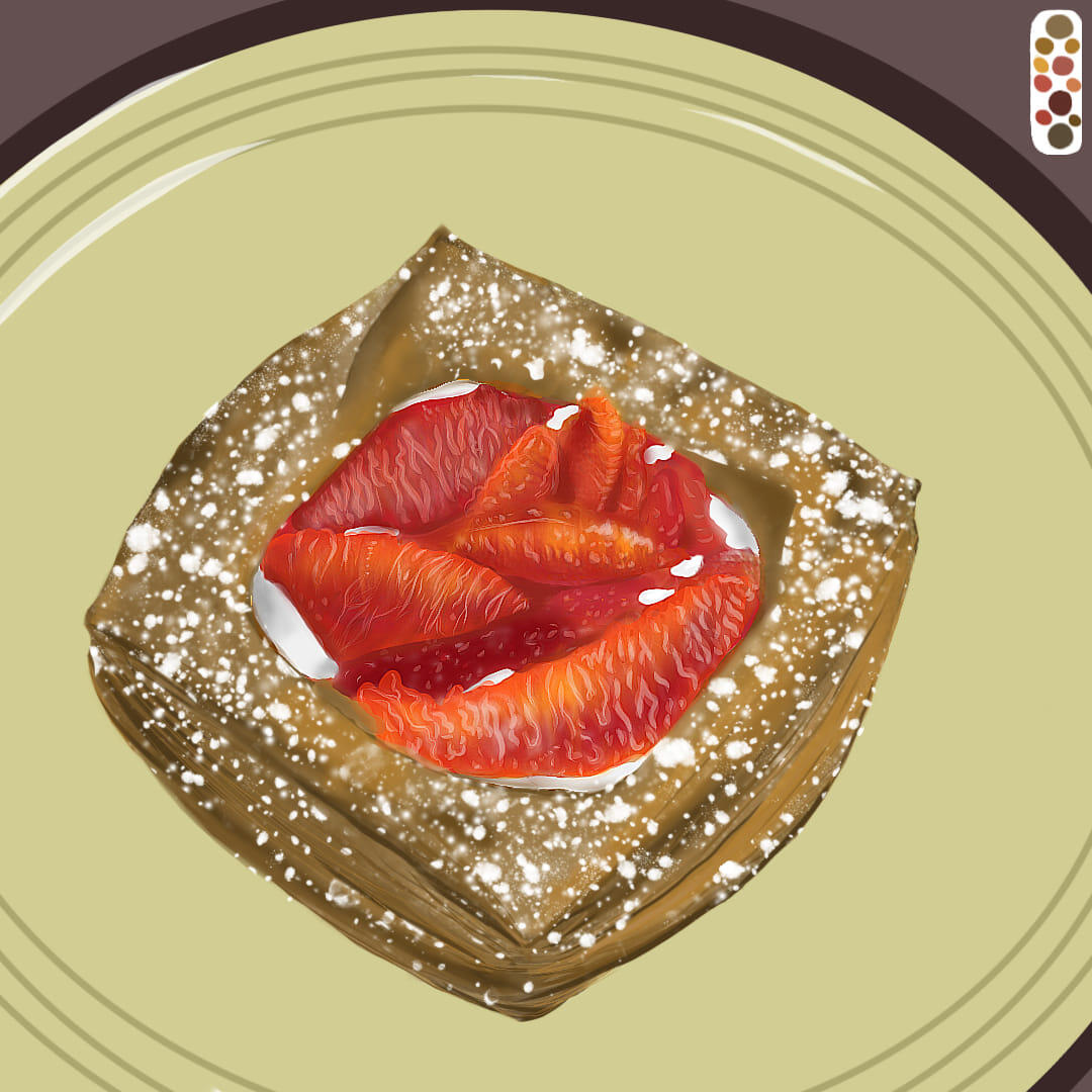 blood orange danish • jen's pastries