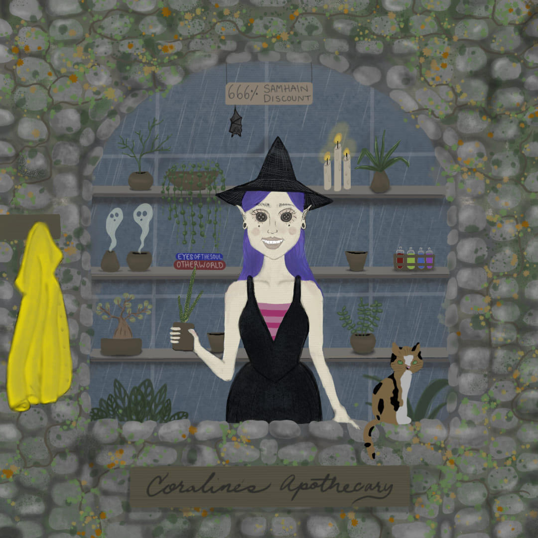 coraline's apothecary • strange horticulture x coraline